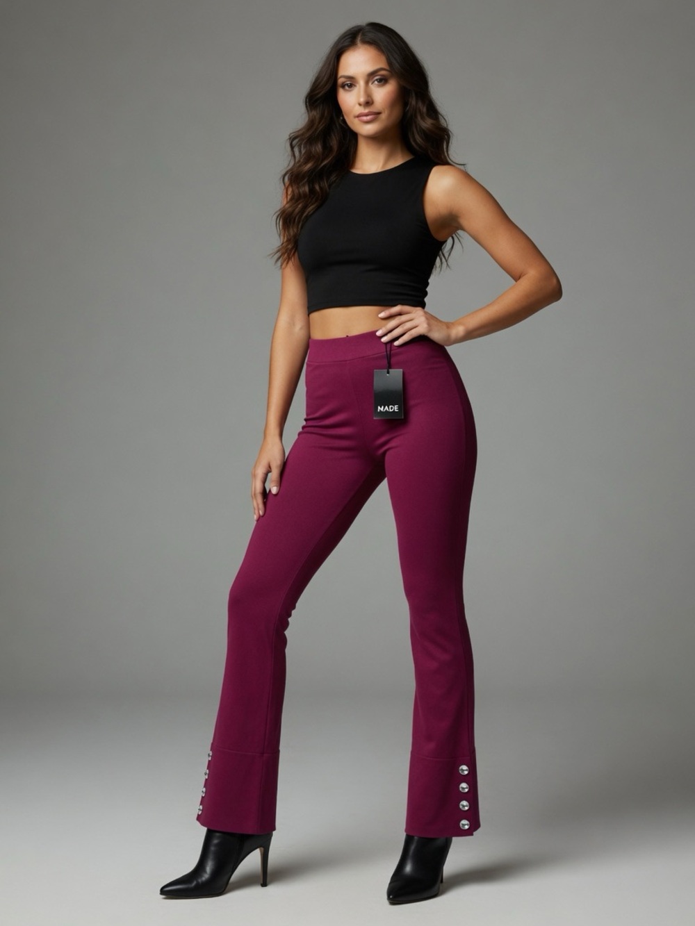 Kids Magenta Leggings